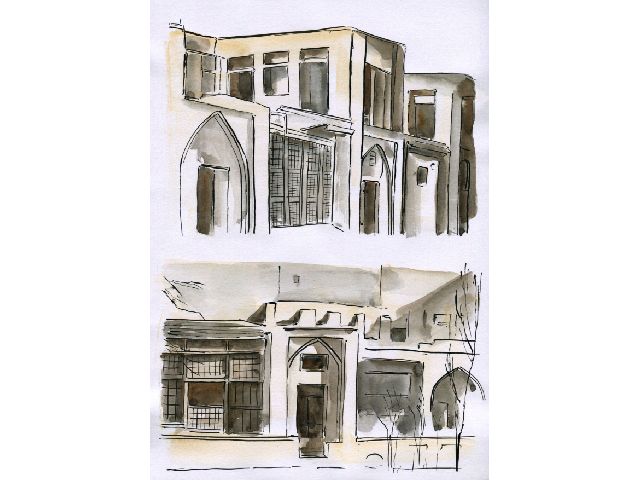 HOUSES IN WHICH ṬÁHIRIH LIVED IN QAZVÍN