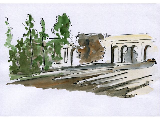 THE HADÍQATU’R-RAḤMÁN, WHERE THE HEADS OF THE MARTYRS OF  NAYRÍZ LIE BURIED