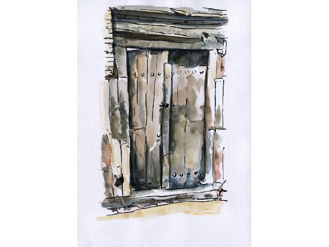 ENTRANCE DOOR OF THE QAHVIYIH-AWLÍYÁ 