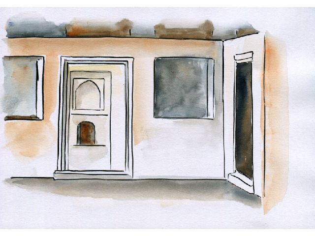 VIEW OF THE “BÁBÍYYIH” IN MASHHAD