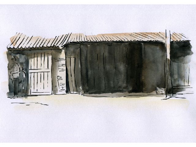 VIEWS OF THE CARAVANSERAI OF SABZIH-MAYDÁN IN MÁZINDARÁN