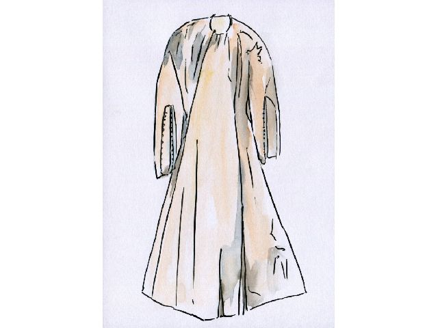 DRESS WORN UNDER THE JUBBIH, WORN BY THE BÁB. (OUTER COAT)