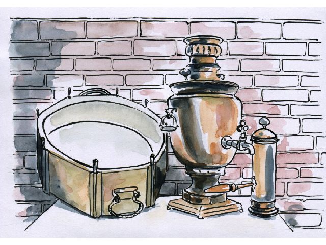 VIEWS OF THE BÁB’S HOUSE IN SHÍRÁZTHE BÁB’S BRAZIER AND SAMOVAR