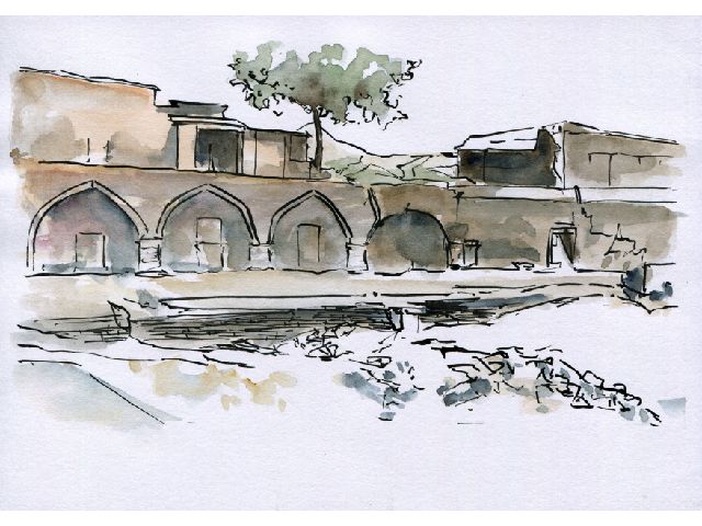 THE RUINS OF THE QAHVIYIH-AWLÍYÁ THE BÁB ATTENDED IN SHÍRÁZ