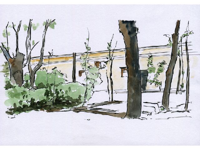 SITE OF THE GARDEN OF ÍLKHÁNÍ WHERE ṬÁHIRIH WAS MARTYRED