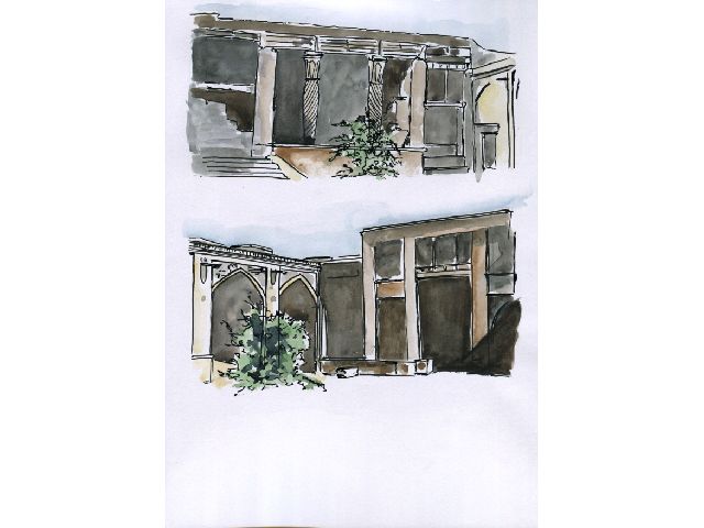 VIEWS OF THE MASJID-I-ÍLKHÁNÍ