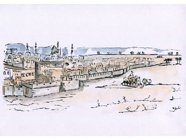 DRAWING OF MEDINA
