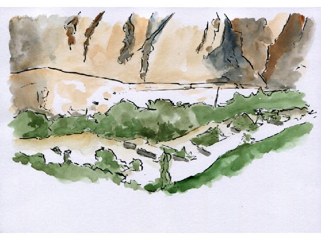 GENERAL VIEW OF TÁKUR IN MÁZINDARÁN