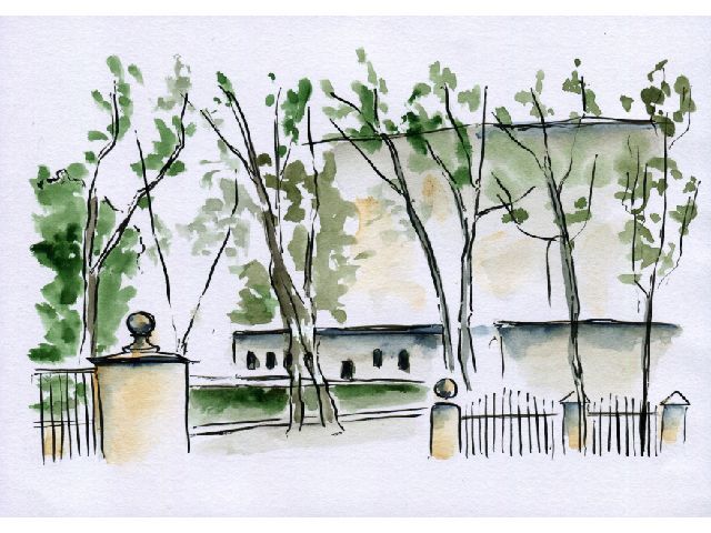 THE RUSSIAN LEGATION IN THE VILLAGE OF ZARKANDIH